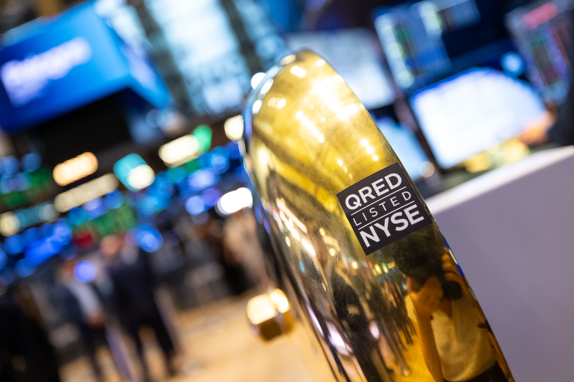 QRED Listed NYSE gong, QuasarEdge Acquisition Corp listing day